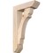 Ekena Millwork Olympic Slat Smooth Bracket w/ Offset Brace, Douglas Fir, 5 1/2"W x 18"D x 30"H BKT0604X18X30OLY06SDF - alternate 1